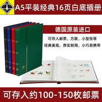 lighthouse German lighthouse original import 16 pages A5 White background large capacity luxury stamp album Empty book import stamp insert Collection Collection book