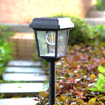 Home Modern Minimalist Waterproof Outdoor Solar Grass Terrace Lamp Courtyard Garden LED outdoor ultra bright insert lamps