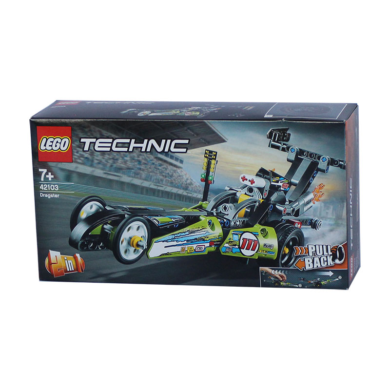 Lego, mexanik konstruktor, yashil modifikatsiyalangan poyga avtomobili, o'g'il bolalar uchun o'yinchoq