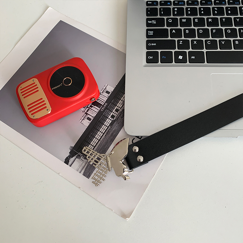 Gürtel Damen New Trim Butterfly Schwarz Vielseitiger Gürtel Jeansgürtel_voghion.com