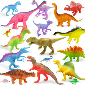 恐龙世界20只装大号仿真恐龙侏罗纪世界模型男女孩玩具霸王龙礼物