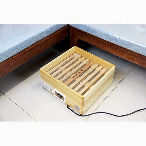 Solid wood heater roasting fire box electric fire bucket household foot warmer rectangular roasting foot electric stove roasting firearm foot roaster