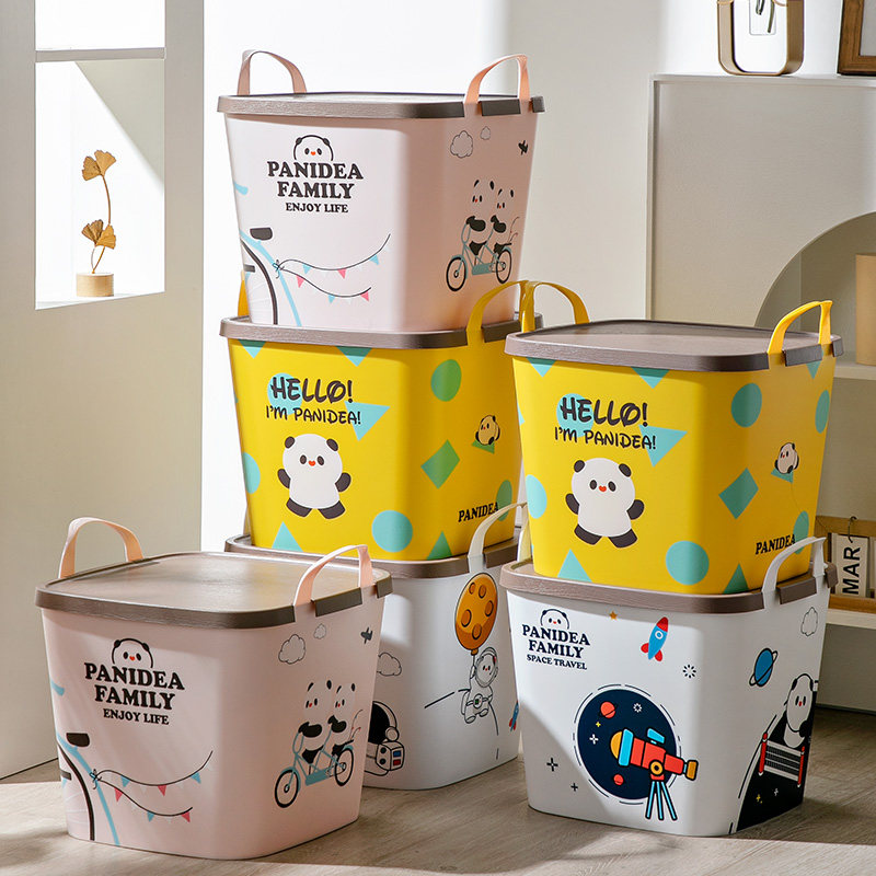 Children's toy containing box containing bucket plush dolls doll containing deity Dirty Clothes Containing basket Dirty Laundry Basket-Taobao