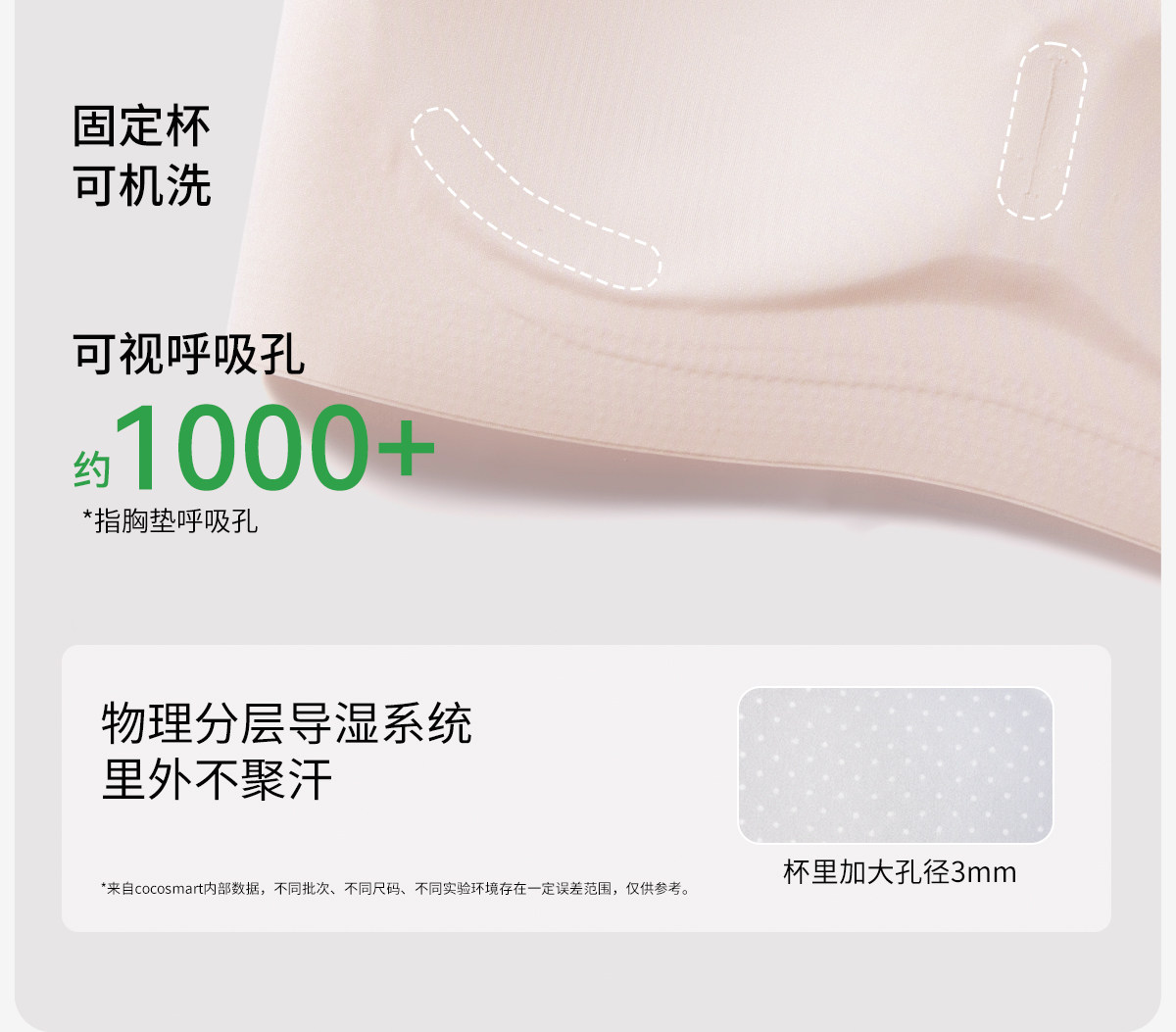 COCO SMART女大童少女文胸初中青春发育期背心青少年高中运动内衣 — 9
