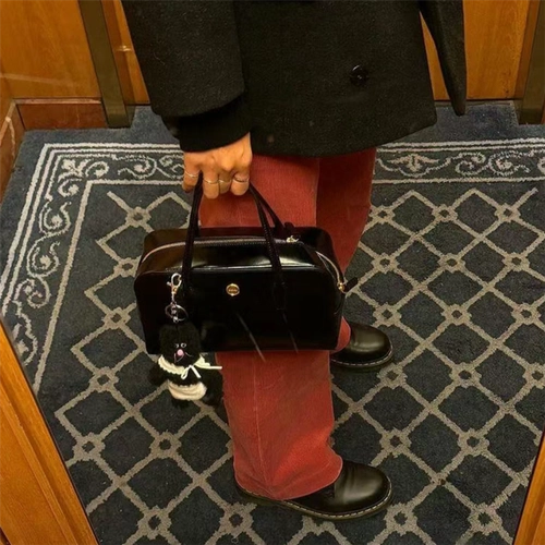 Небольшой дизайнерский вместительный и большой рюкзак, универсальная сумка, в корейском стиле, Южная Корея, из натуральной кожи