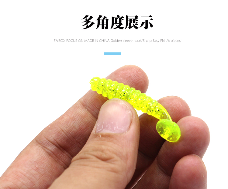 5 Colors Paddle Tail Fishing Lures Soft Plastic Baits Fresh Water Bass Swimbait Tackle Gear