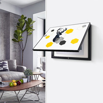 Electric meter box Decorative Painting Free of punch Modern minimalist Shield Distribution Box Nordic Creative Hung Painting Power Box Switch Box