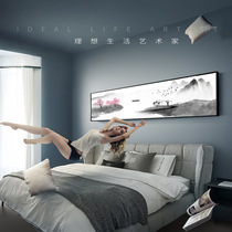 New Chinese Living Room Decoration Painting Sofa Background Wall Water Ink Painting Bedroom Bedside Painting Landscape Painting Hanging Painting Nordic