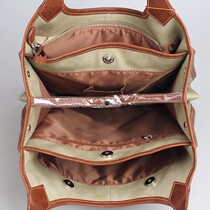 Office bag womens shoulder large soft leather simple fashion large capacity commuter versatile multi-layer computer file a4