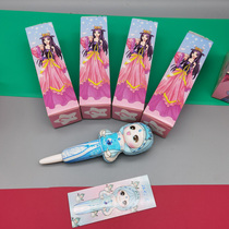 Ye Luoli blind box bubble pen Cartoon cute creative decompression pen Gel pen Signature pen Animation two yuan peripheral stationery Black water pen Student high school pressure decompression pen Pinch pen