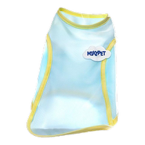 Puppy light and sunproof anti-UV cool clothing summer pet Teddy Bichon Pomeranian cooling halter top