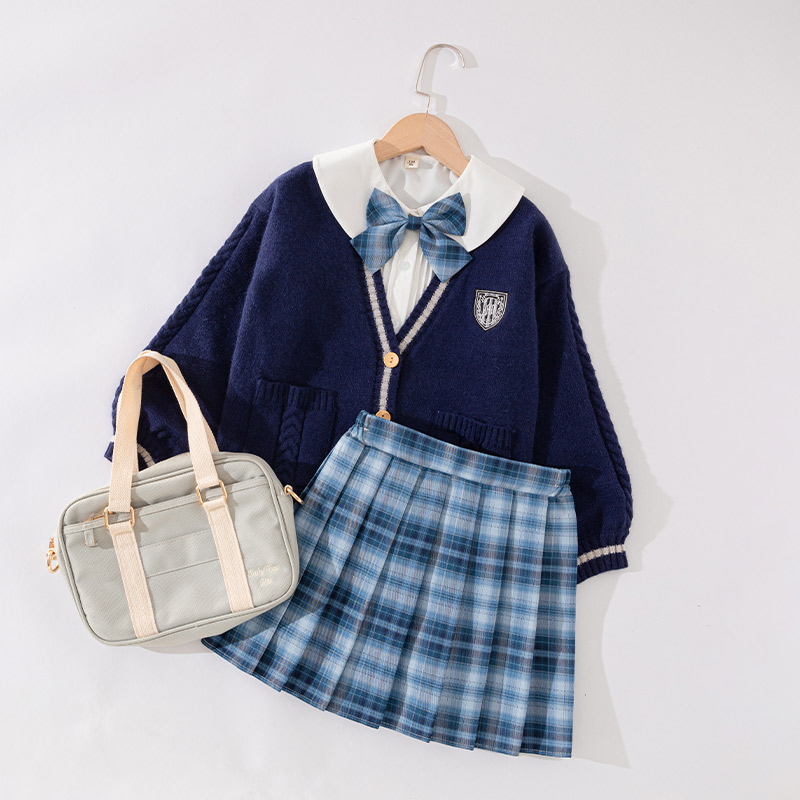 Children's JK uniform dress suit spring girl autumn shirt school students winter school uniform 12 - year - old wind 10