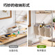 Shuangshan Storage Hanging Bag Dormitory Bedside Wall Door Hanging Storage Pocket Washable Fabric Storage Rack