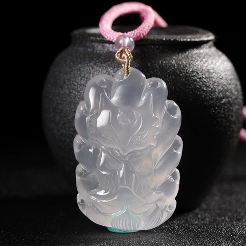 Оригинальный молочный белый камень Тянто натуральный хрустальный хриплый лиса