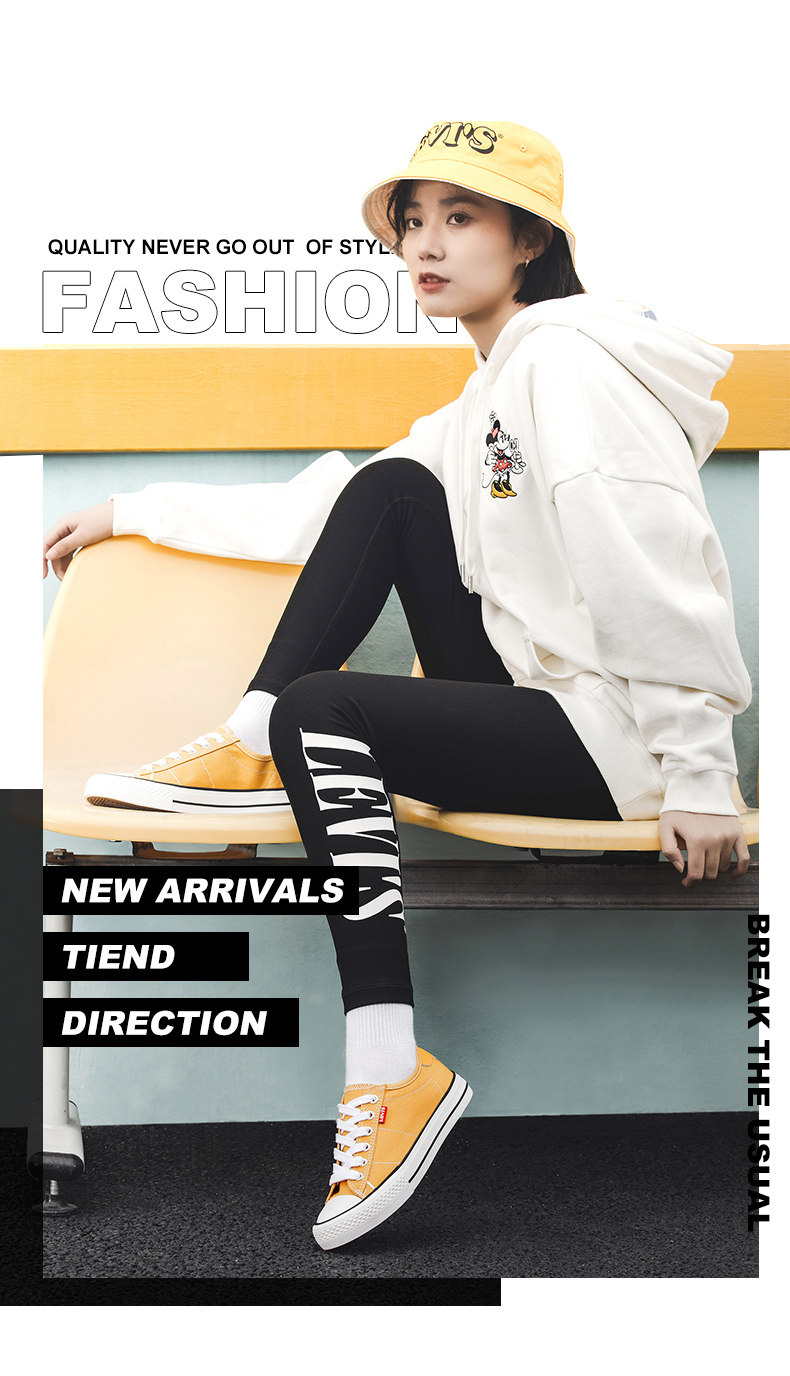 Levis 李维斯 情侣款帆布鞋 天猫优惠券折后￥99包邮（￥358-259） 低帮、高帮34~45码多色可选