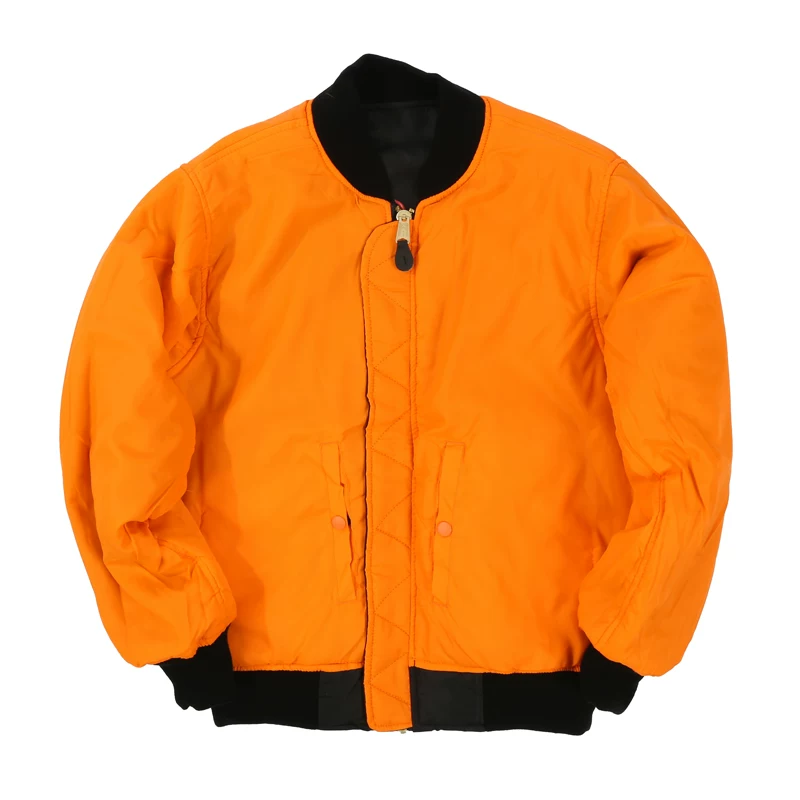 [THRASHER официальный] японская версия Flame Bomber Jacket Flame Printing Jacket Jacket