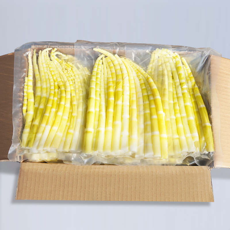 Jiale fresh fresh water bamboo shoots 1000g anhydrous bag small bamboo shoots tip Sichuan bamboo shoots hot pot ingredients whole box