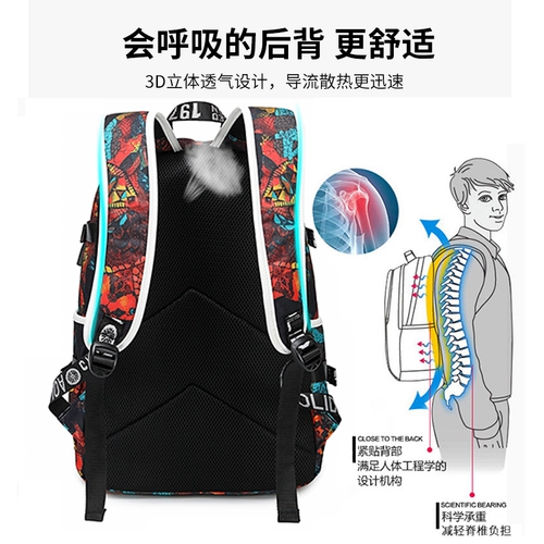 Баскетбольный детский спортивный школьный рюкзак для тренировок для мальчиков, для средней школы