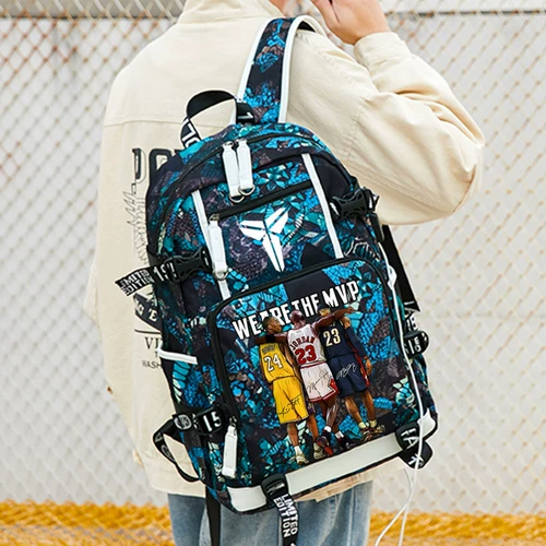 Баскетбольный детский спортивный школьный рюкзак для тренировок для мальчиков, для средней школы