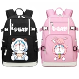 Милый школьный рюкзак для школьников для мальчиков и девочек, для средней школы, Дораэмон