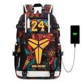 Памятный баскетбольный спортивный детский школьный рюкзак, 24 размер, для средней школы