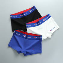 3 Lady Flat Corner Pants Les Handsome T Pure Cotton Neutral Wide Side Sport Breathable Four-corner Shorts Student Underpants Tide