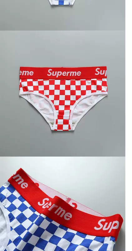 sịp Cotton nguyên chất quần lót boxer les đẹp trai t tam giác quần short thể thao rộng vành kích thước lớn thể thao bốn góc thoáng khí đáy kẻ sọc in quần lót nam cotton