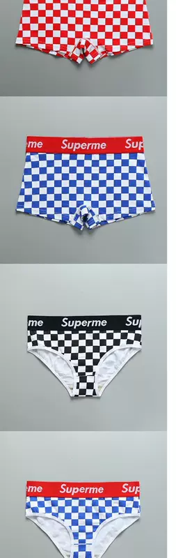 sịp Cotton nguyên chất quần lót boxer les đẹp trai t tam giác quần short thể thao rộng vành kích thước lớn thể thao bốn góc thoáng khí đáy kẻ sọc in quần lót nam cotton