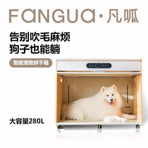 Pet intelligent drying box for household medium and large dogs silent blow-drying box pet store bathing and blowing machine pet furniture