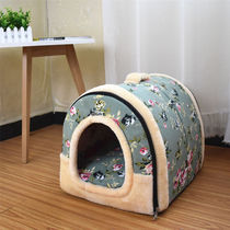Kennel Teddy dual-use detachable washable cat nest small dog golden retriever large dog pet dog supplies four seasons autumn and winter