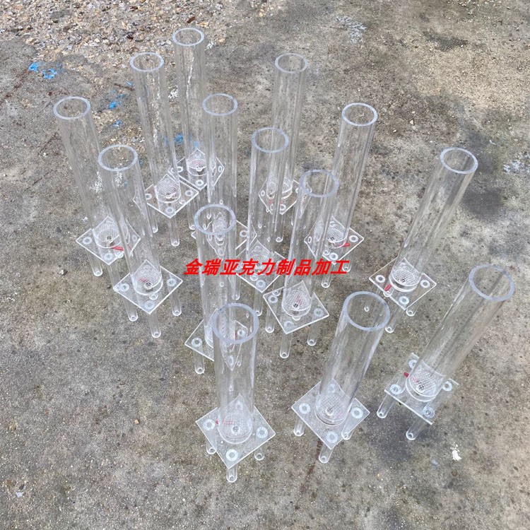 Customize organic glass soil column instrument soil percolation experimental seepage Ma's bottle acrylic soil column device