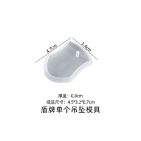 Щитовая форма с одинарной биркой