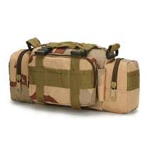 Fishing riding sundries tactical waist bag mens waist bag combat wear-resistant mens and womens storage bag functional mountaineering#