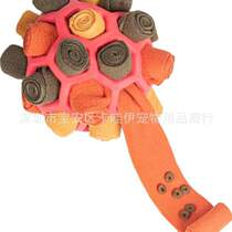 Dog teeth grinding food leakage toys cat dog training new products popular Teddy dog ​​toys educational wear-resistant dog]