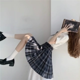 Оригинальная японская студенческая юбка в складку