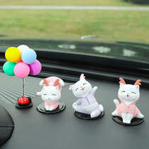 Goddess car Ornament Pendulum car deer antlers Kitty Cat Adornment Car Creative Cute On-board Middle Control supplies