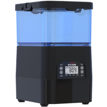 Ivalais fish tank outdoor fish pond timed and quantitative automatic feeder koi turtle fish food feeding fish feeder