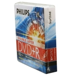 Philips Philips Одиночный двойной DVD -диск DVD DVD+R 8,5G 8X Большая емкость D9/DL Blank Disc 8G Запись DVD DVD Blank Plate Burner 10 штук.
