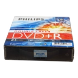 Philips Philips Одиночный двойной DVD -диск DVD DVD+R 8,5G 8X Большая емкость D9/DL Blank Disc 8G Запись DVD DVD Blank Plate Burner 10 штук.