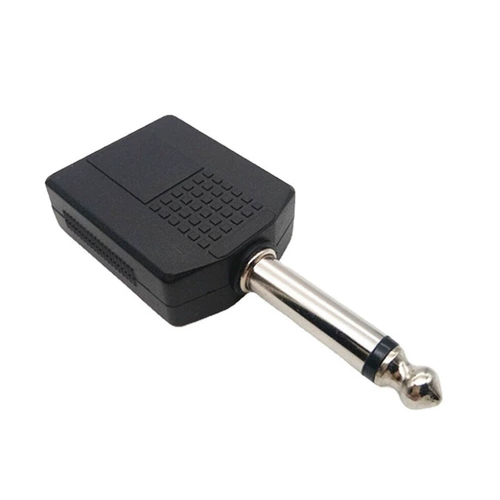 6.5 Ротари 6.5 Двойная мать головка 6,5 Вращай 2RCA Два мать -голова одиночное аудио -аудио -видео 1 два 6,35В.