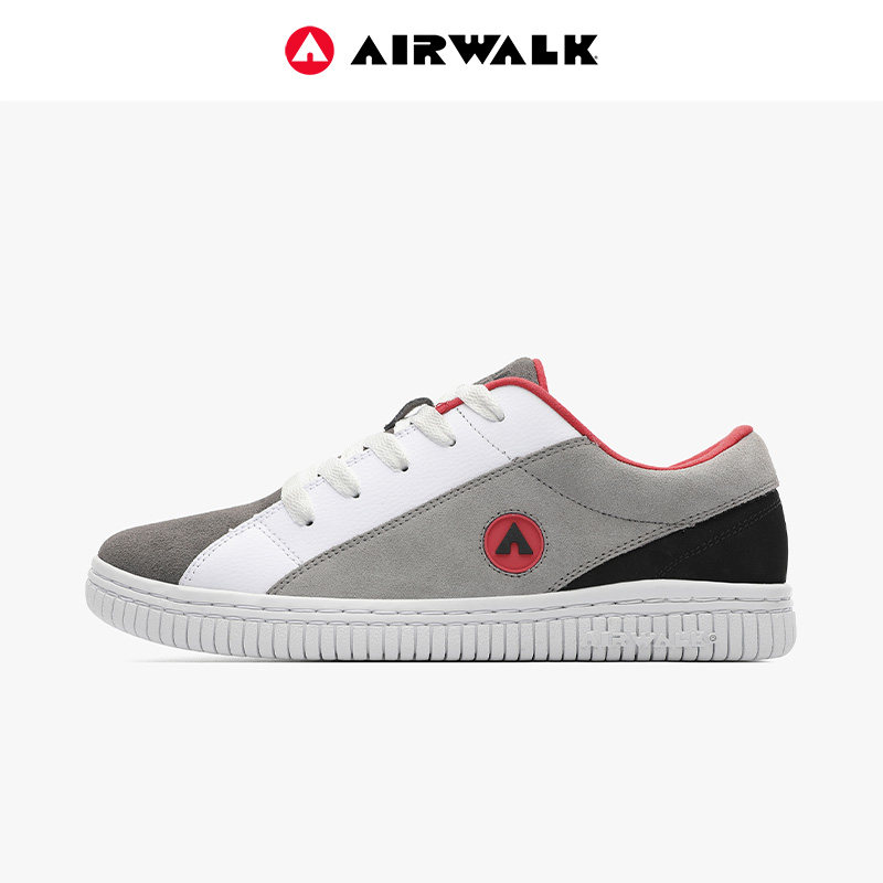 Airwalk x THE ONE PRO SLIDE BOARD SHOES MALE LACING RETRO WEAR Wear Anti Slip Collage Casual Shoes Subtidal