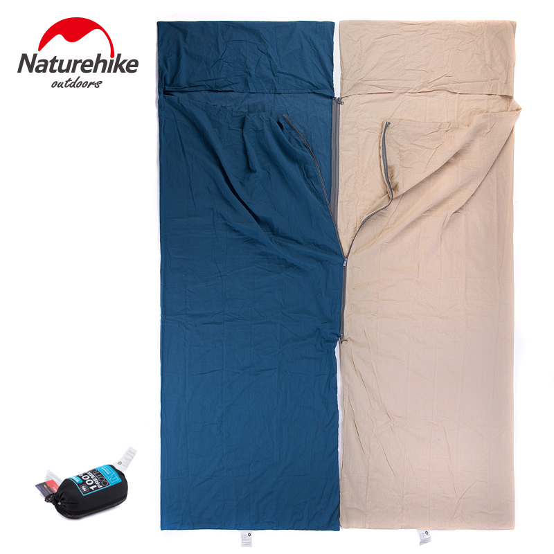 NH Norwegian Guest Single Sleeping Bag Liner Cotton Portable Business Travel Guesthouse Hotel Outdoor Sepal Sanitary Sheets