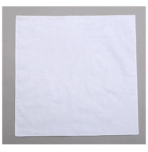 Хлопковый шарф, носовой платок, 2022, ручная роспись