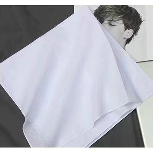 Хлопковый шарф, носовой платок, 2022, ручная роспись