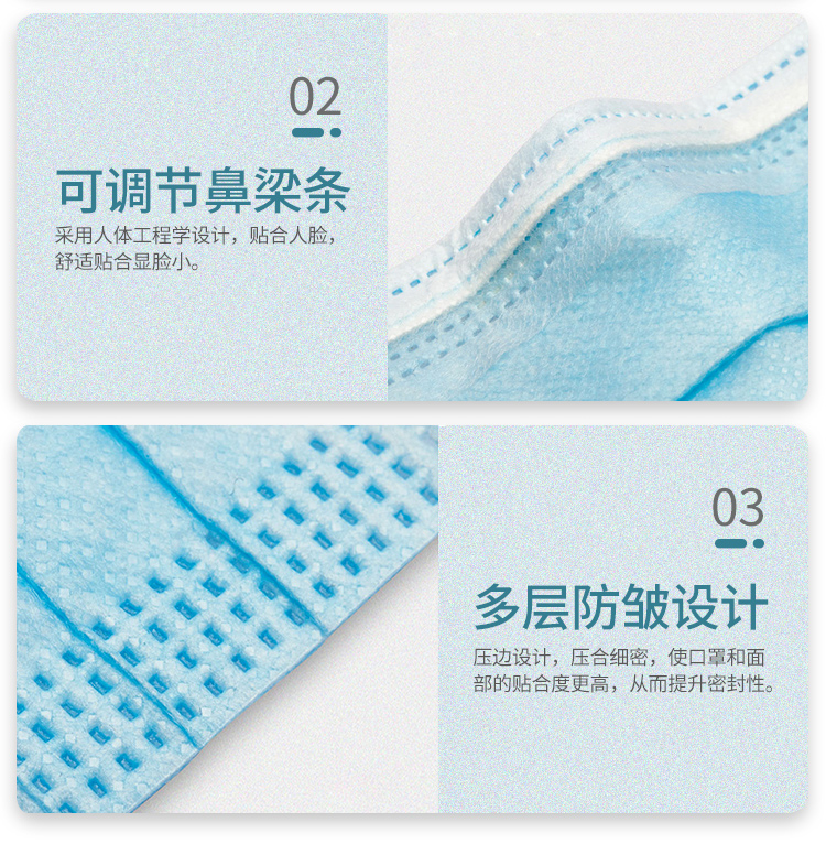 药监局备案 青年医生  医用一次性口罩 50只 图7