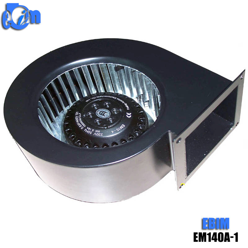 Bass purification and dust removal single inlet forward curved centrifugal fan EM140A-1 small multi-wing volute fan manufacturer