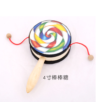 Orff percussion instrument childrens toy hand drum rattle musical instrument kindergarten teacher teaching aids performance tambourine
