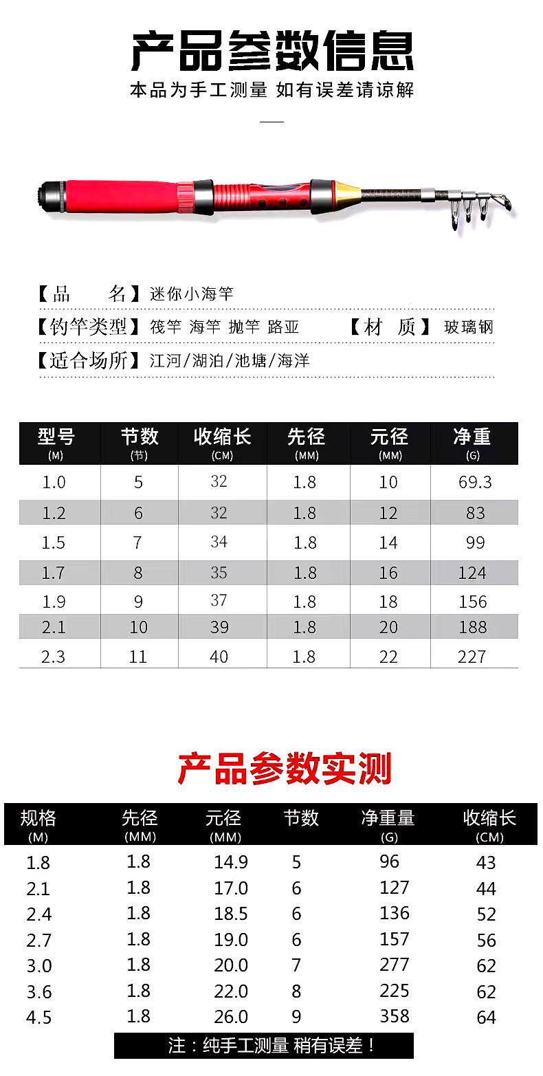 Ice удочкой 迷你小路亚套装便携超短水滴轮路亚振出式小海竿甩杆收缩冰钓鱼杆 Other