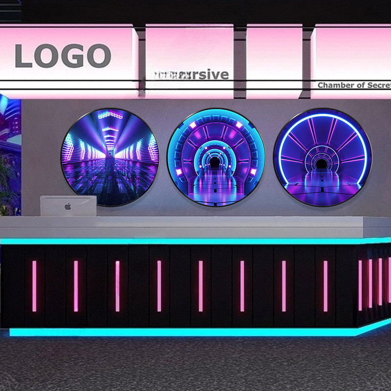 GTA主机游戏挂画如何选才时尚潮流？2025电竞酒店网咖装修必备款！