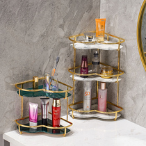 Toilet Shelf Triangle Multilayer Bathroom Wash toilet Toilet Bathroom Corner Corner Containing Cosmetics Shelf